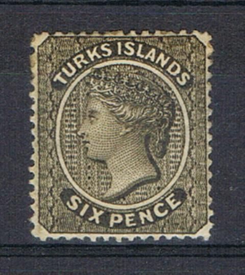 Image of Turks Islands SG 51 MM British Commonwealth Stamp